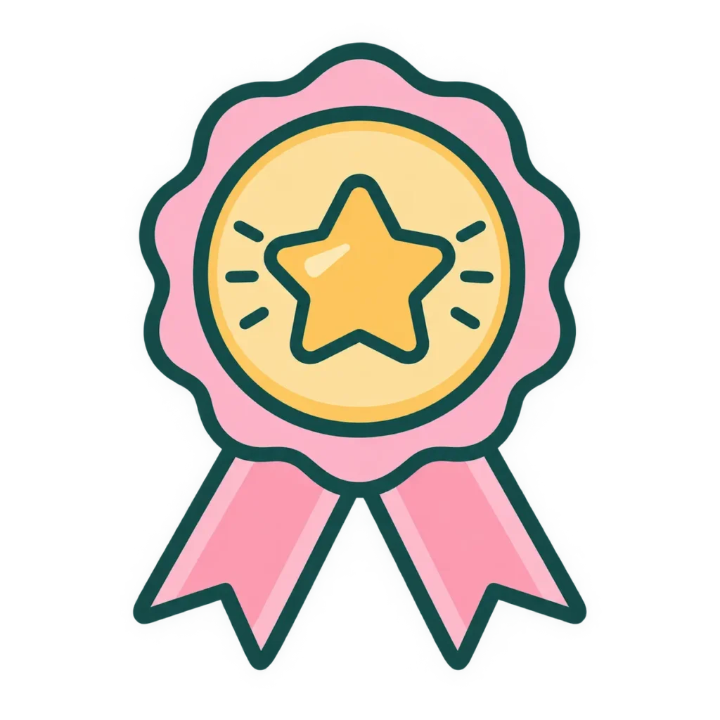 Award medal icon representing achievements and recognition